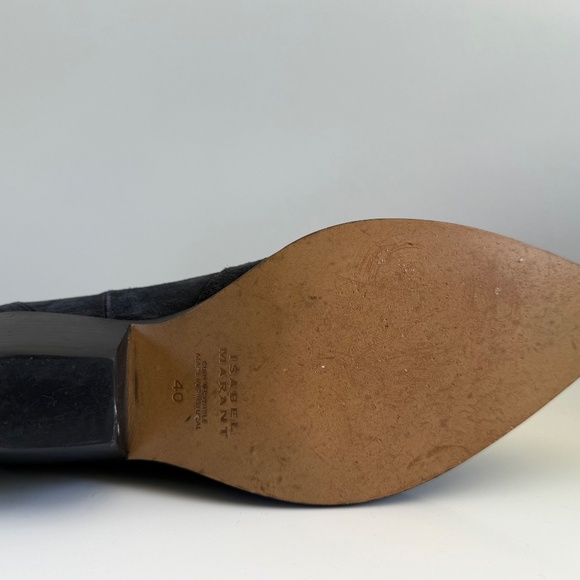 ISABEL MARANT DEWINA COWBOY BOOTS 40 - Picture 6 of 9